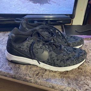 Nike Black Print Shoes